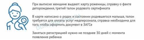 Где получить свидетельство о рождении ребенка