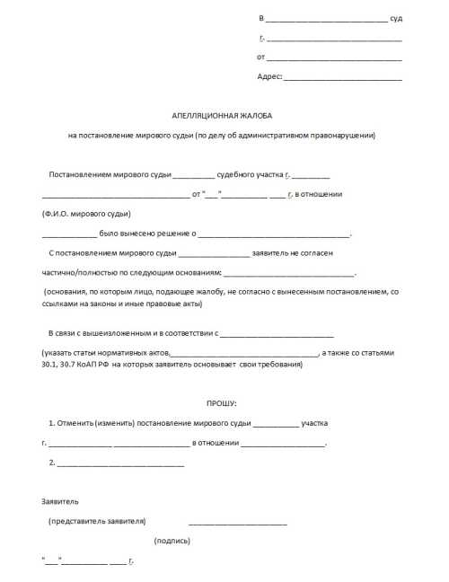 Как написать апелляционную жалобу на решение суда, сроки подачи и рассмотрения, образец 2019 года - Юрист 911