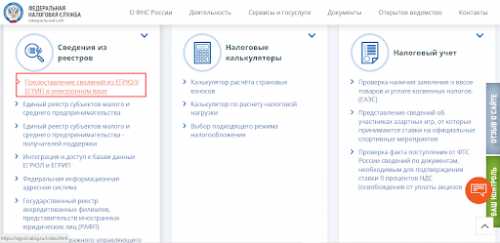 Как получить бумажную выписку из ЕГРЮЛ