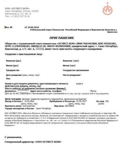 Необходимые документы